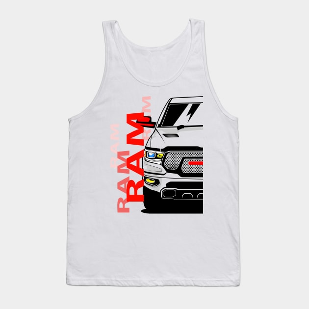 Dodge RAM 1500 2020 Tank Top by gaplexio